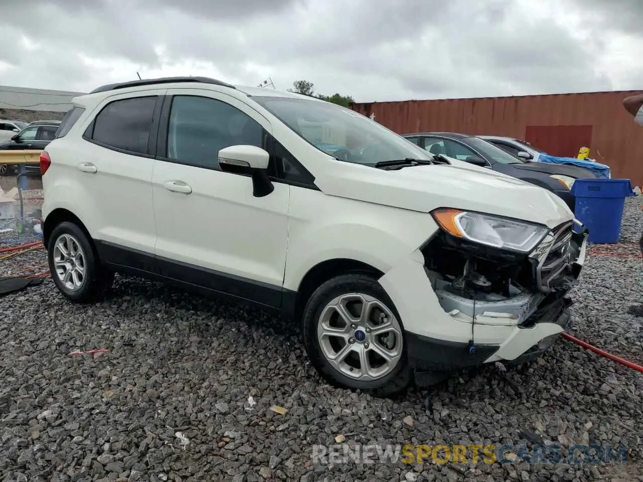 4 Photograph of a damaged car MAJ3S2GE1MC439772 FORD ECOSPORT 2021