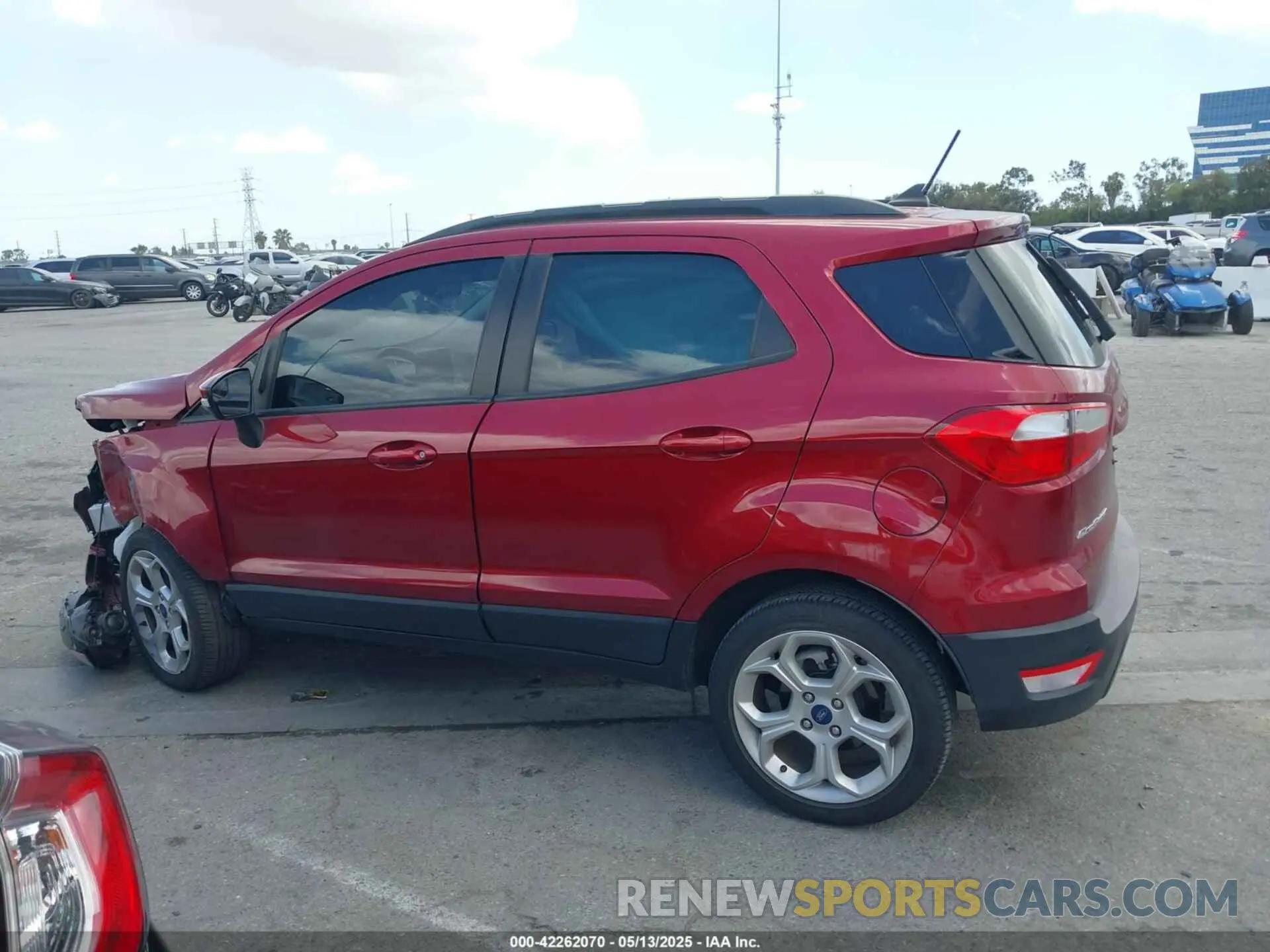 15 Photograph of a damaged car MAJ3S2GE1MC442302 FORD ECOSPORT 2021