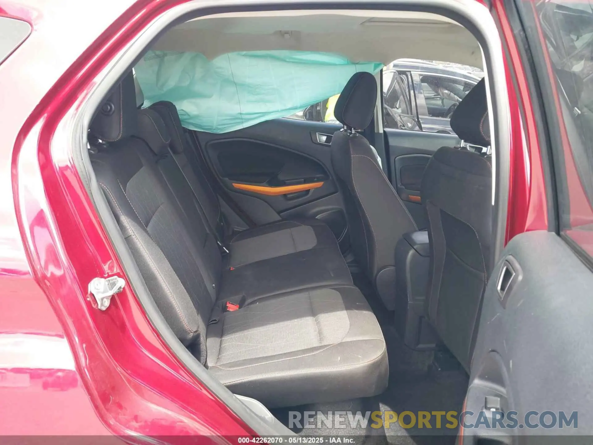 8 Photograph of a damaged car MAJ3S2GE1MC442302 FORD ECOSPORT 2021