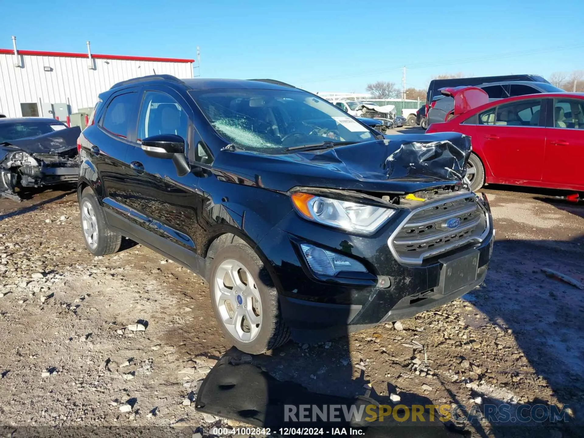 1 Photograph of a damaged car MAJ3S2GE1MC442350 FORD ECOSPORT 2021