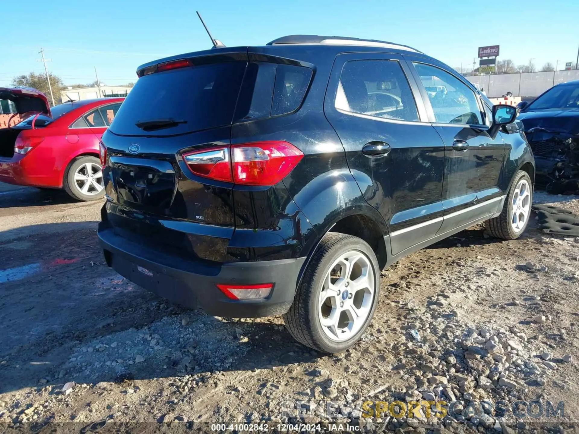 4 Photograph of a damaged car MAJ3S2GE1MC442350 FORD ECOSPORT 2021