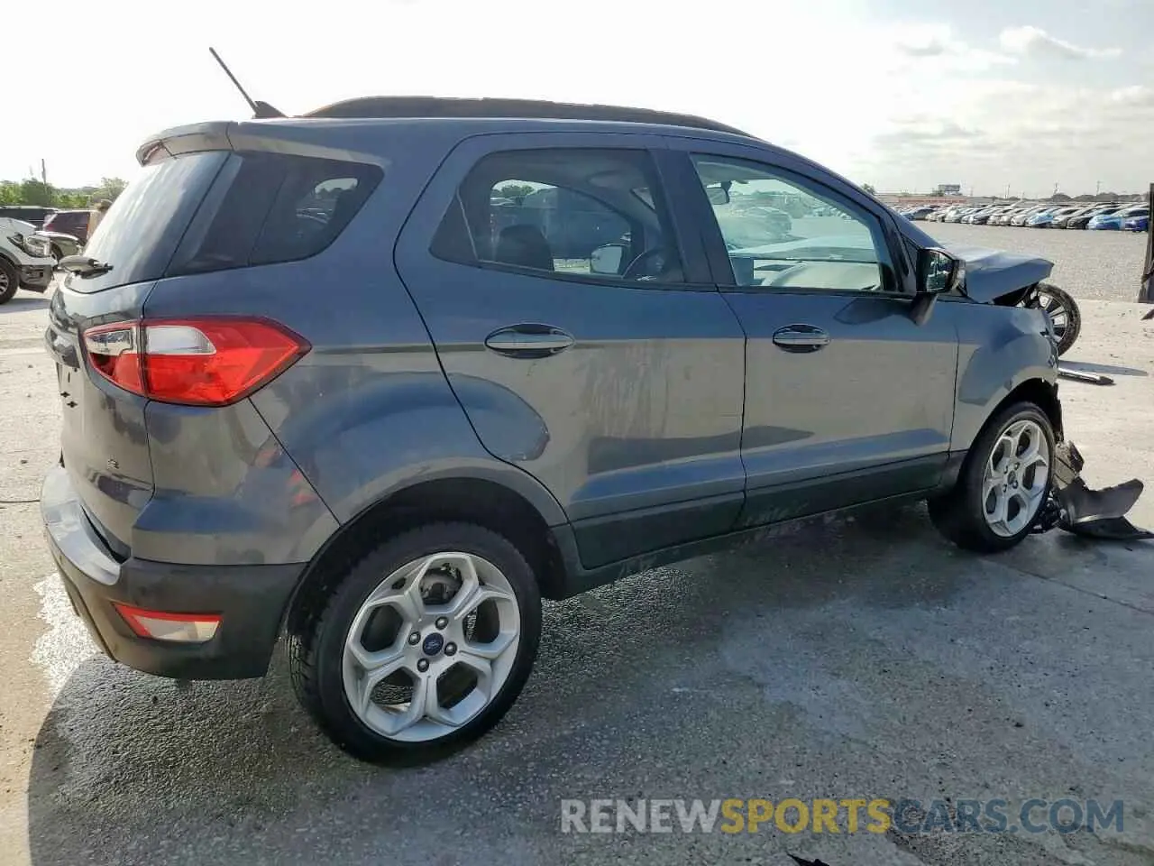 3 Photograph of a damaged car MAJ3S2GE1MC445166 FORD ECOSPORT 2021