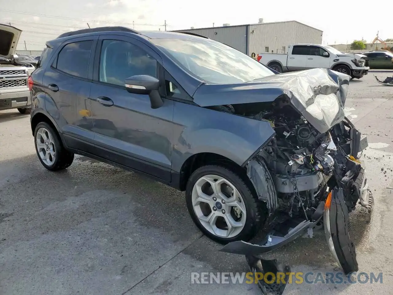 4 Photograph of a damaged car MAJ3S2GE1MC445166 FORD ECOSPORT 2021
