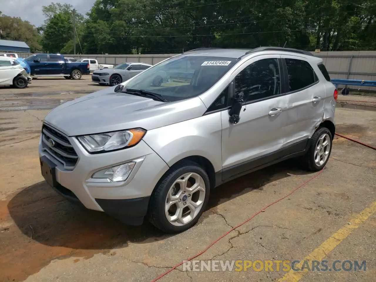 1 Photograph of a damaged car MAJ3S2GE1MC450075 FORD ECOSPORT 2021