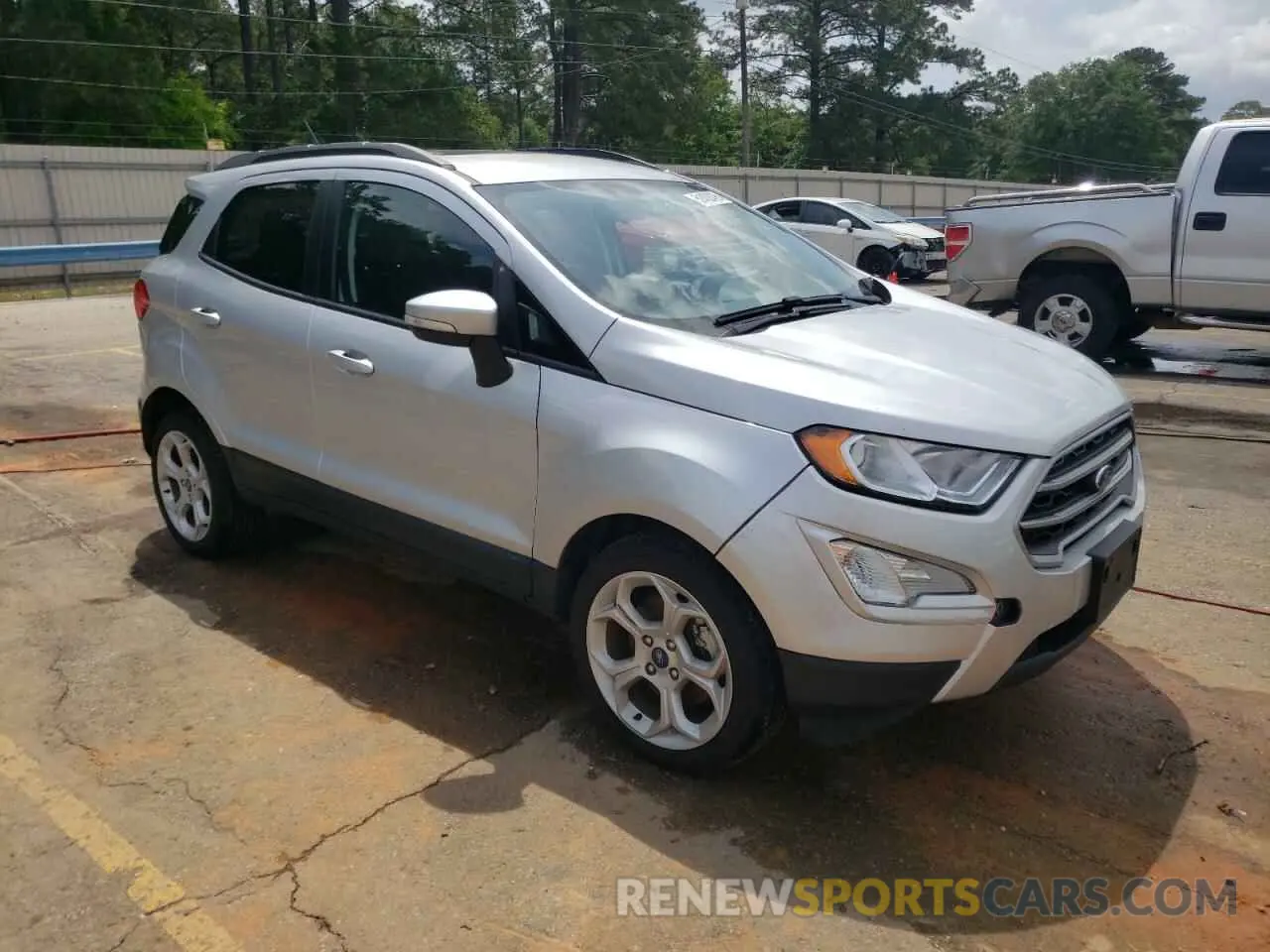 4 Photograph of a damaged car MAJ3S2GE1MC450075 FORD ECOSPORT 2021
