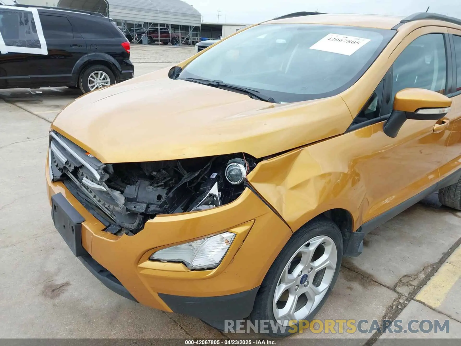 6 Photograph of a damaged car MAJ3S2GE1MC451677 FORD ECOSPORT 2021
