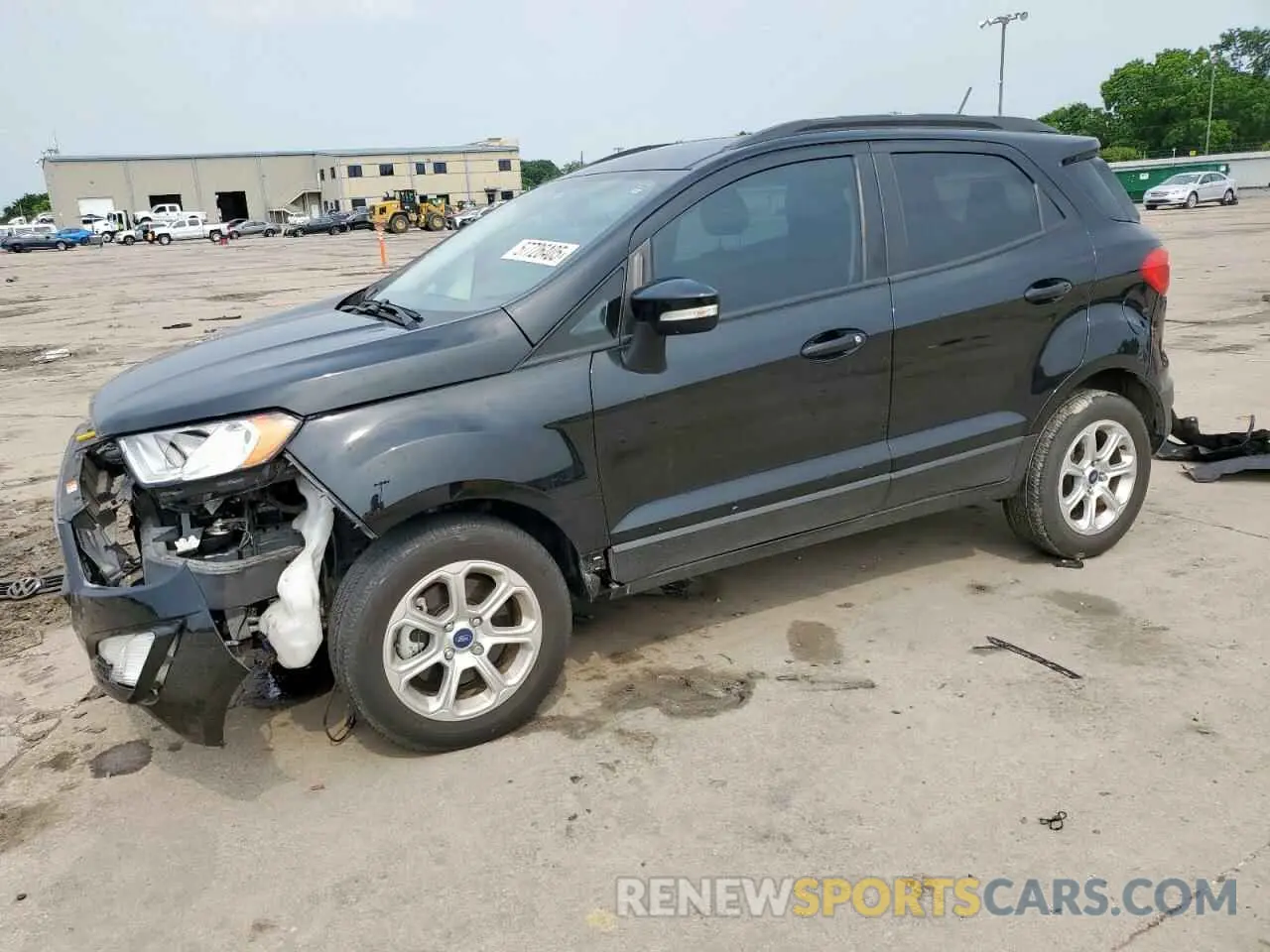 1 Photograph of a damaged car MAJ3S2GE1MC455891 FORD ECOSPORT 2021