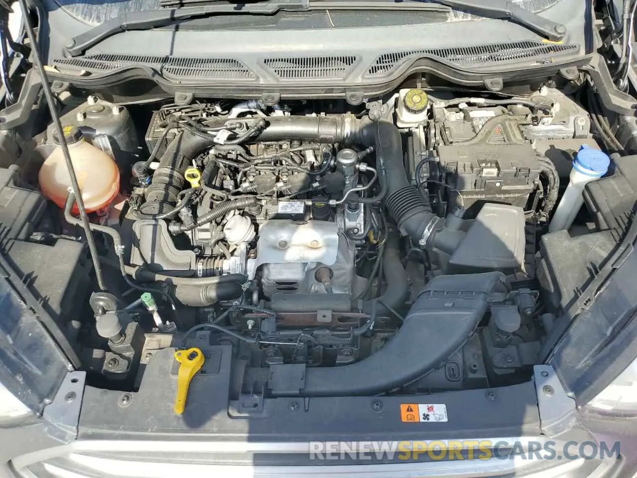 12 Photograph of a damaged car MAJ3S2GE2MC395779 FORD ECOSPORT 2021
