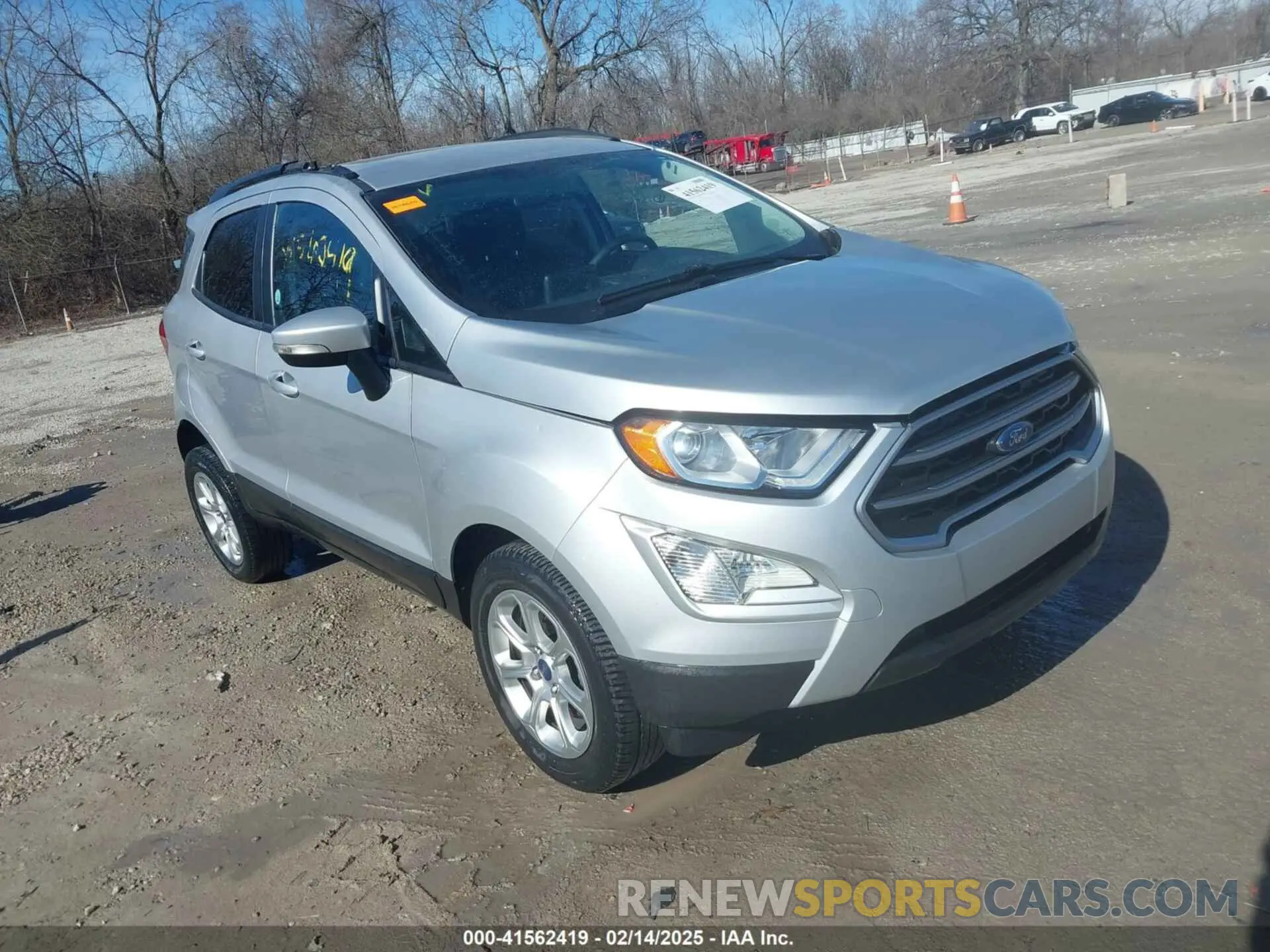 1 Photograph of a damaged car MAJ3S2GE2MC395863 FORD ECOSPORT 2021