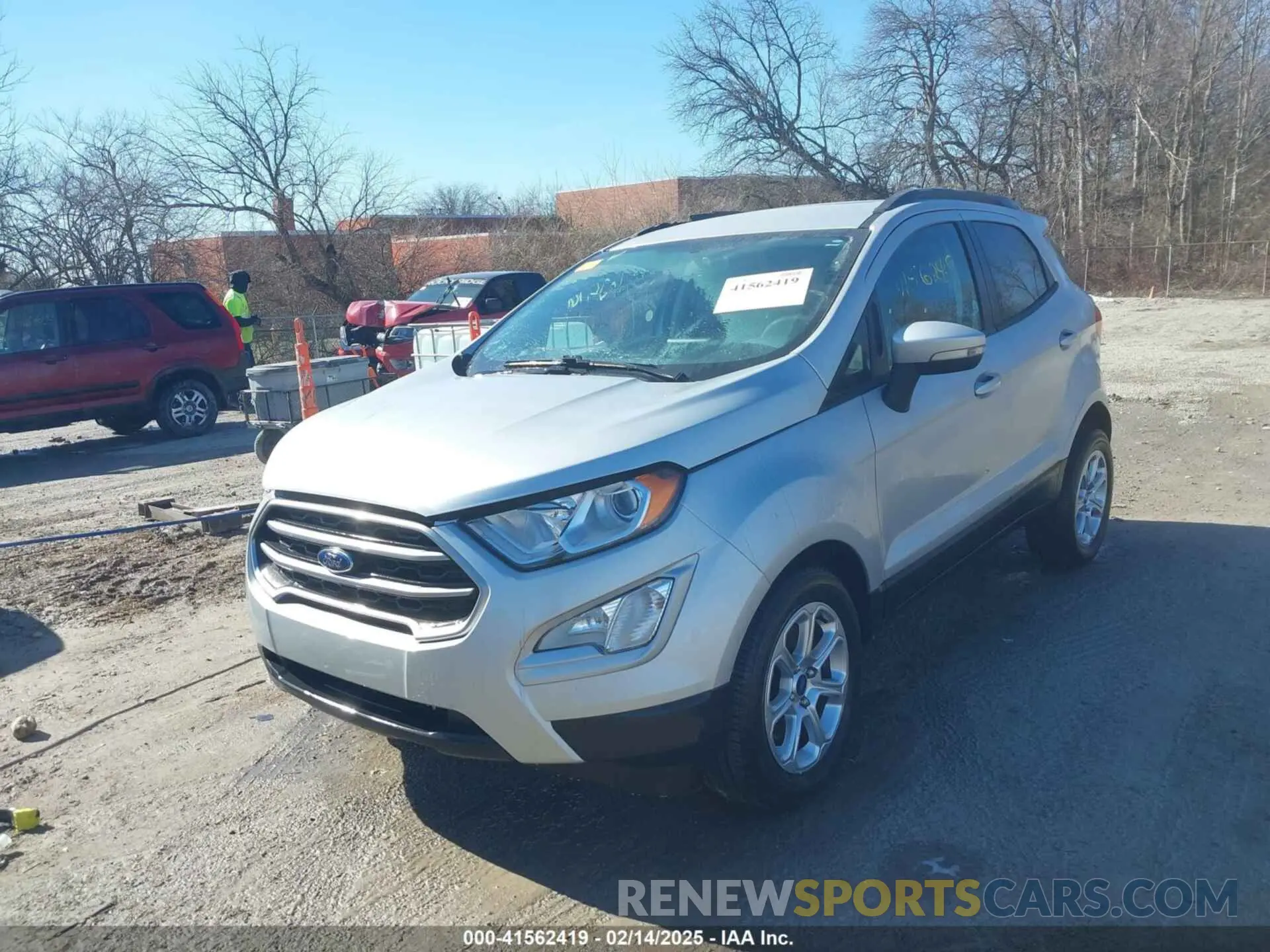 2 Photograph of a damaged car MAJ3S2GE2MC395863 FORD ECOSPORT 2021