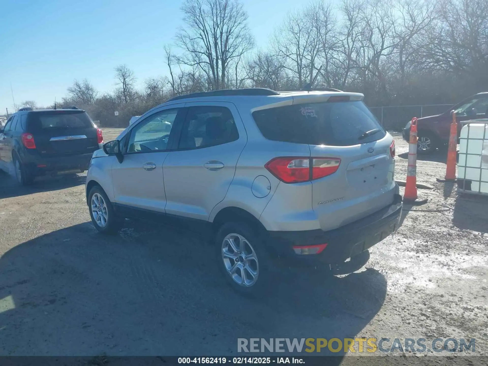 3 Photograph of a damaged car MAJ3S2GE2MC395863 FORD ECOSPORT 2021