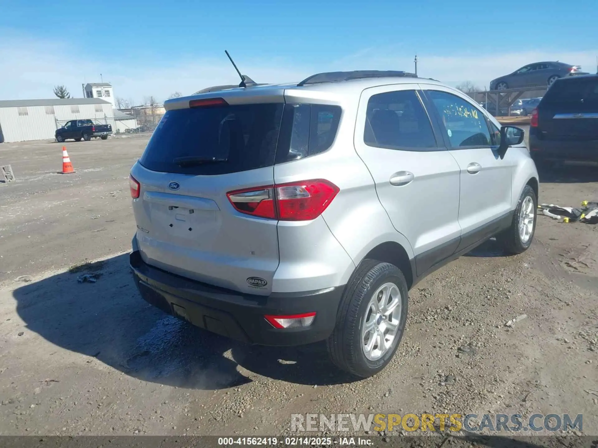 4 Photograph of a damaged car MAJ3S2GE2MC395863 FORD ECOSPORT 2021