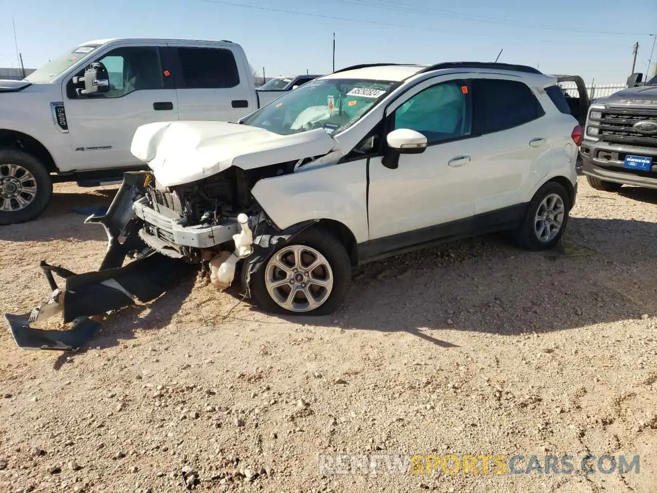 1 Photograph of a damaged car MAJ3S2GE2MC400091 FORD ECOSPORT 2021