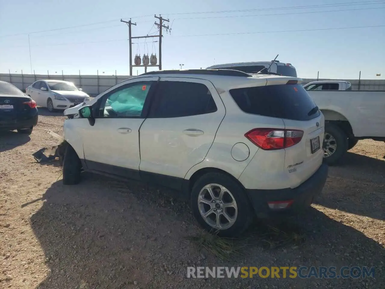 2 Photograph of a damaged car MAJ3S2GE2MC400091 FORD ECOSPORT 2021