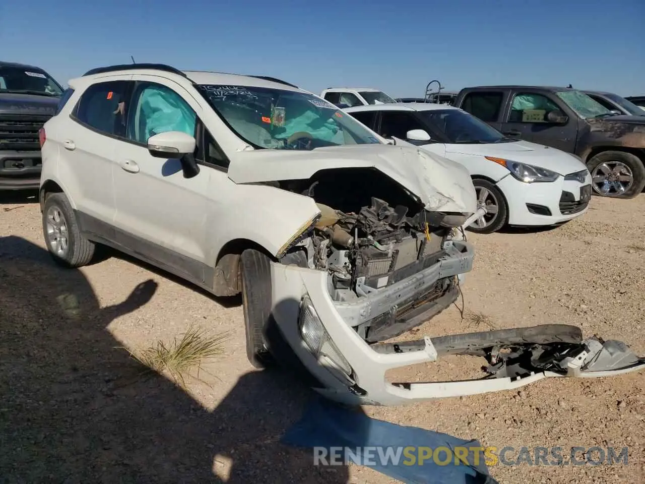 4 Photograph of a damaged car MAJ3S2GE2MC400091 FORD ECOSPORT 2021
