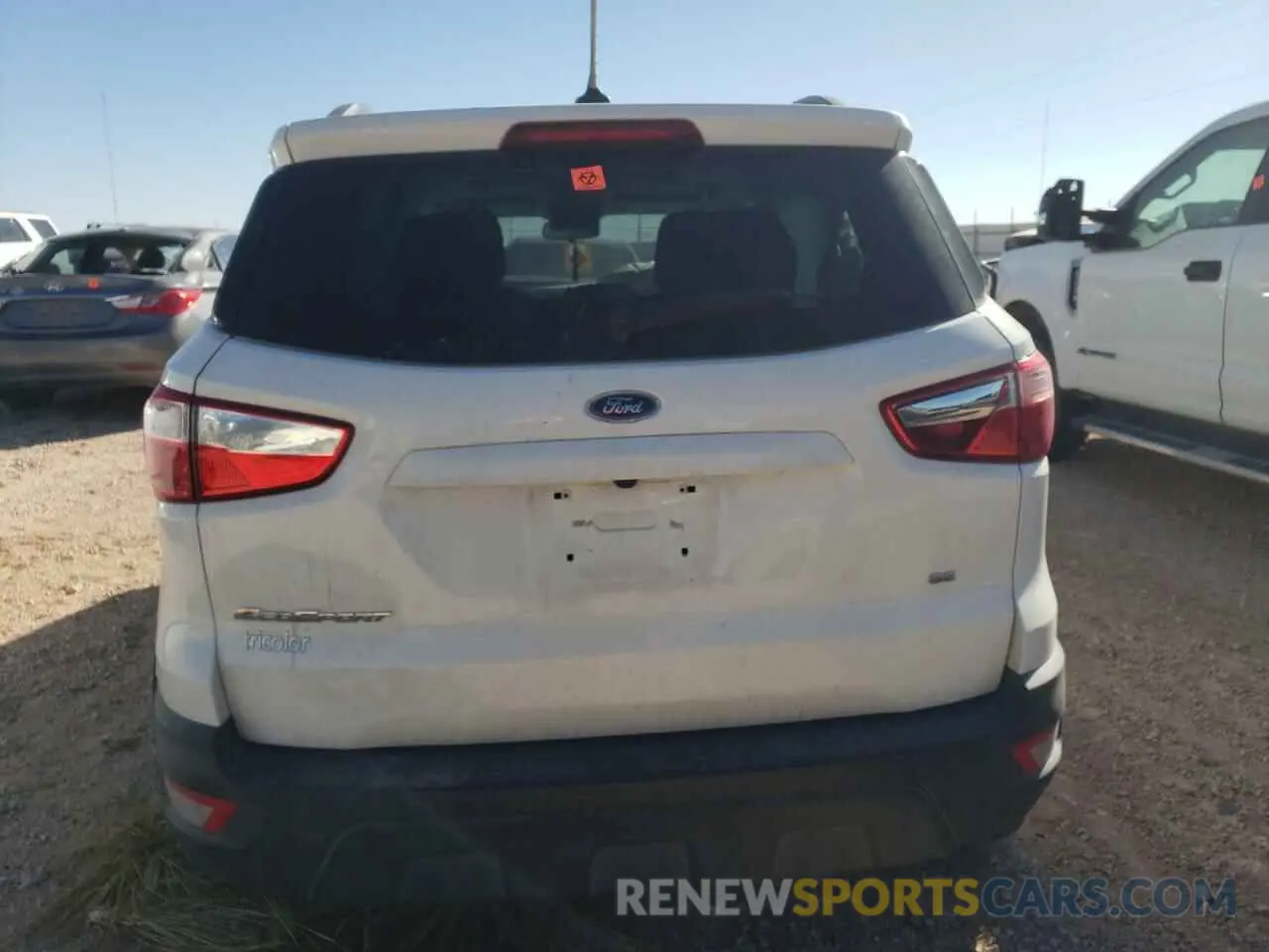 6 Photograph of a damaged car MAJ3S2GE2MC400091 FORD ECOSPORT 2021