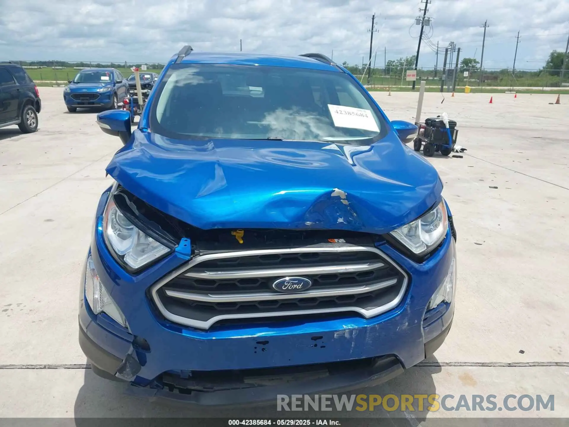 12 Photograph of a damaged car MAJ3S2GE2MC427114 FORD ECOSPORT 2021