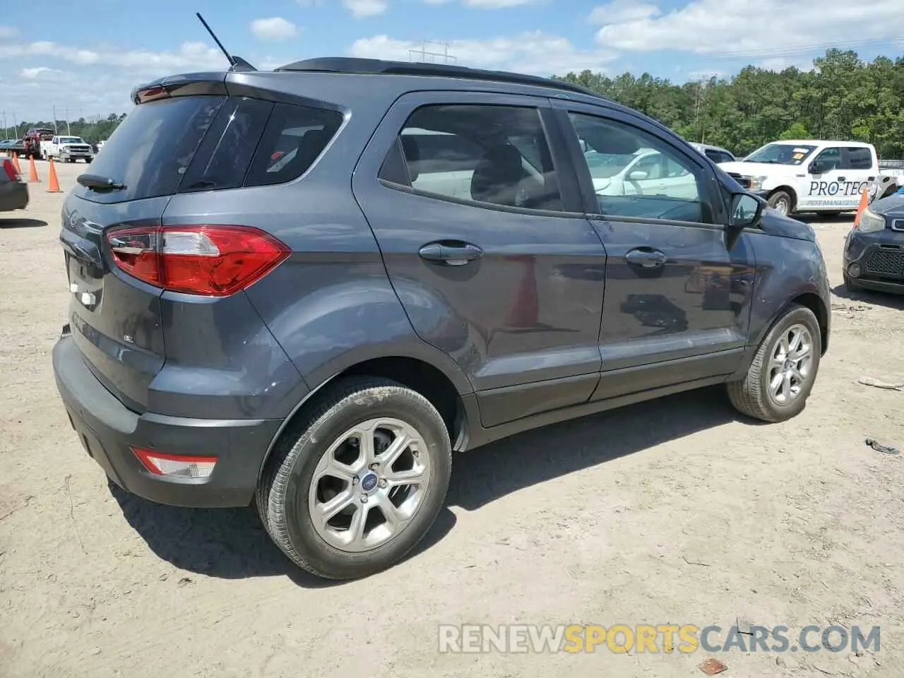 3 Photograph of a damaged car MAJ3S2GE2MC439652 FORD ECOSPORT 2021