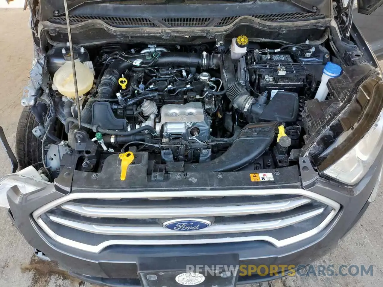 12 Photograph of a damaged car MAJ3S2GE2MC444687 FORD ECOSPORT 2021