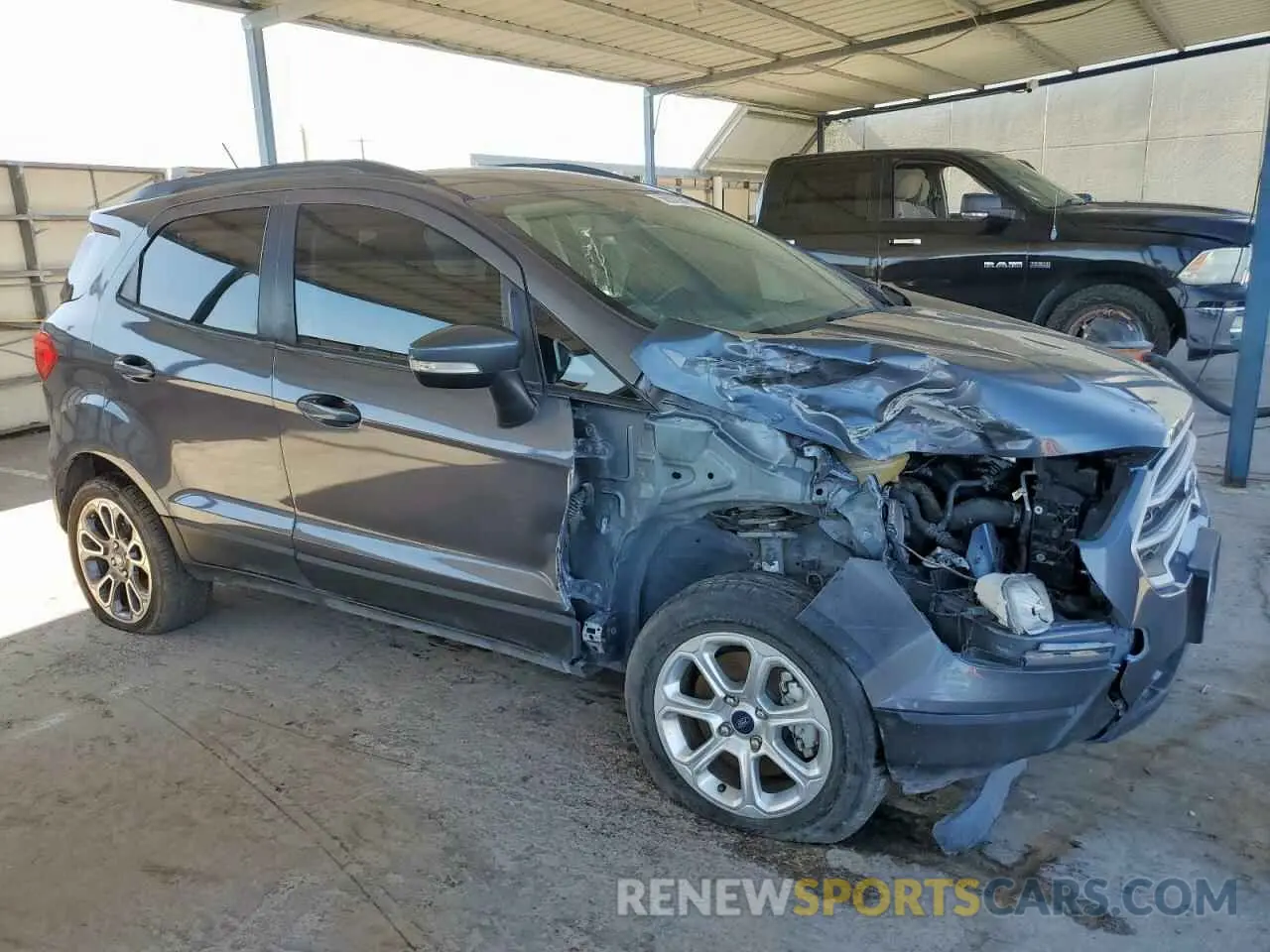 4 Photograph of a damaged car MAJ3S2GE2MC444687 FORD ECOSPORT 2021