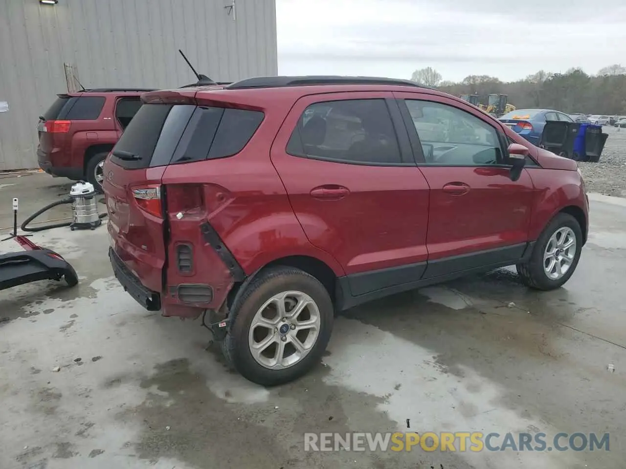 3 Photograph of a damaged car MAJ3S2GE2MC447542 FORD ECOSPORT 2021