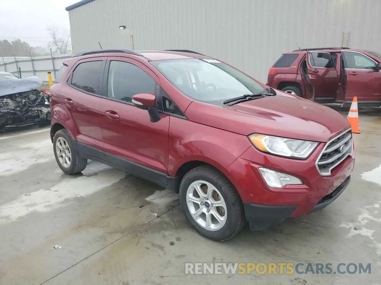 4 Photograph of a damaged car MAJ3S2GE2MC447542 FORD ECOSPORT 2021
