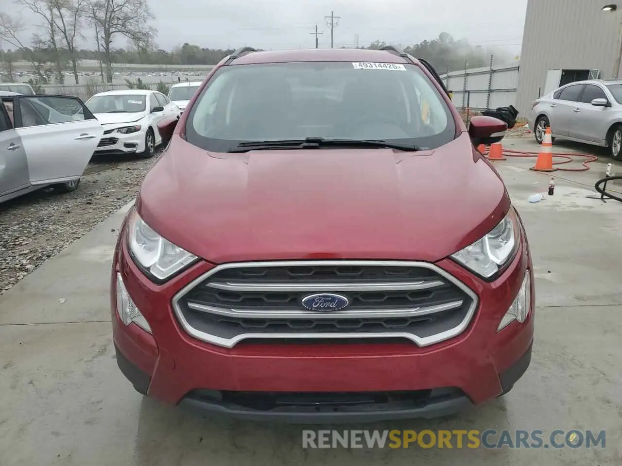 5 Photograph of a damaged car MAJ3S2GE2MC447542 FORD ECOSPORT 2021