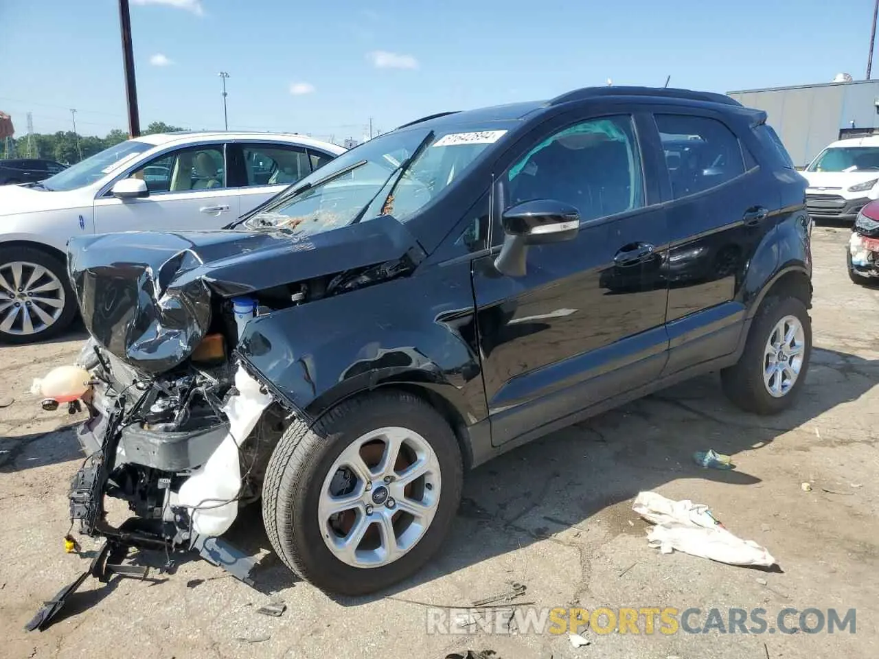 1 Photograph of a damaged car MAJ3S2GE2MC448237 FORD ECOSPORT 2021