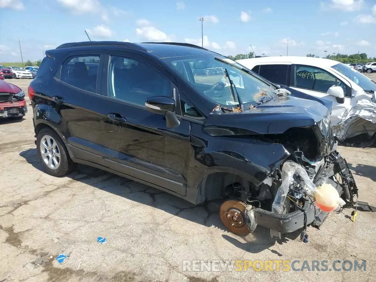 4 Photograph of a damaged car MAJ3S2GE2MC448237 FORD ECOSPORT 2021