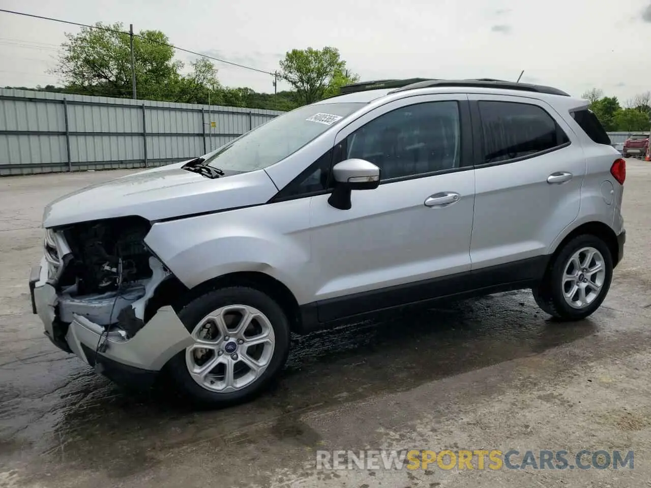 1 Photograph of a damaged car MAJ3S2GE2MC449422 FORD ECOSPORT 2021