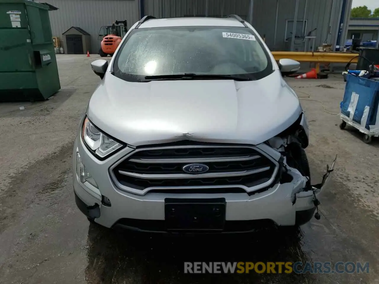 5 Photograph of a damaged car MAJ3S2GE2MC449422 FORD ECOSPORT 2021