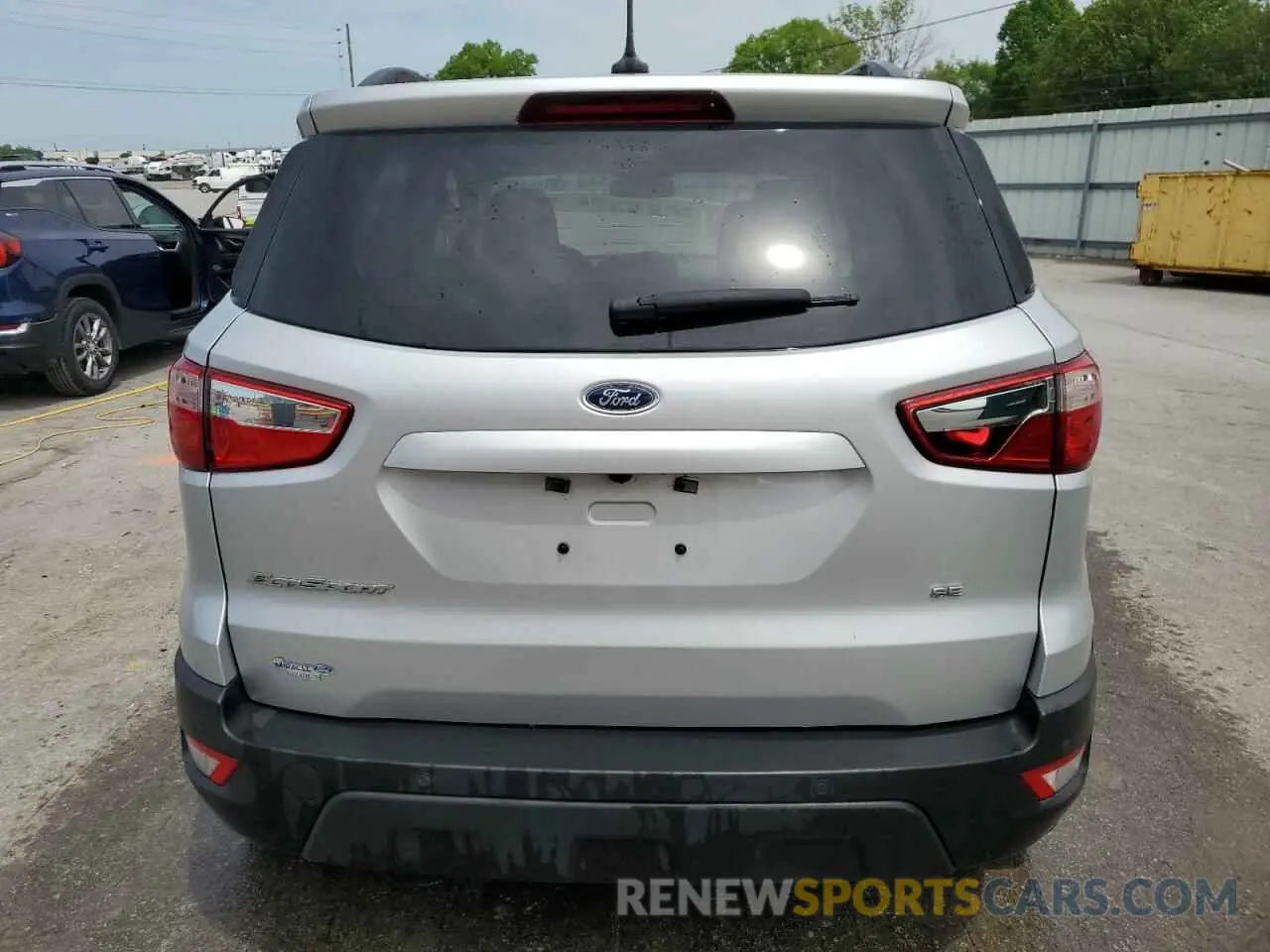 6 Photograph of a damaged car MAJ3S2GE2MC449422 FORD ECOSPORT 2021