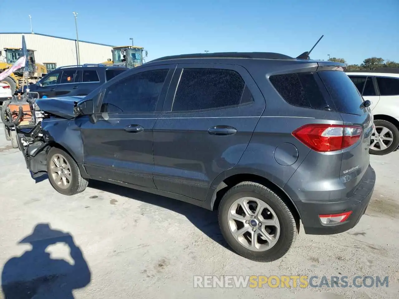 2 Photograph of a damaged car MAJ3S2GE3MC395791 FORD ECOSPORT 2021