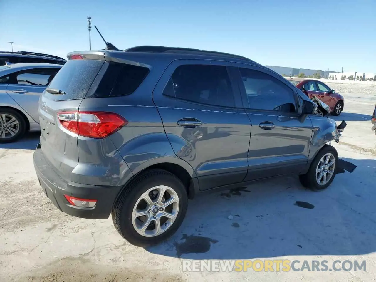 3 Photograph of a damaged car MAJ3S2GE3MC395791 FORD ECOSPORT 2021