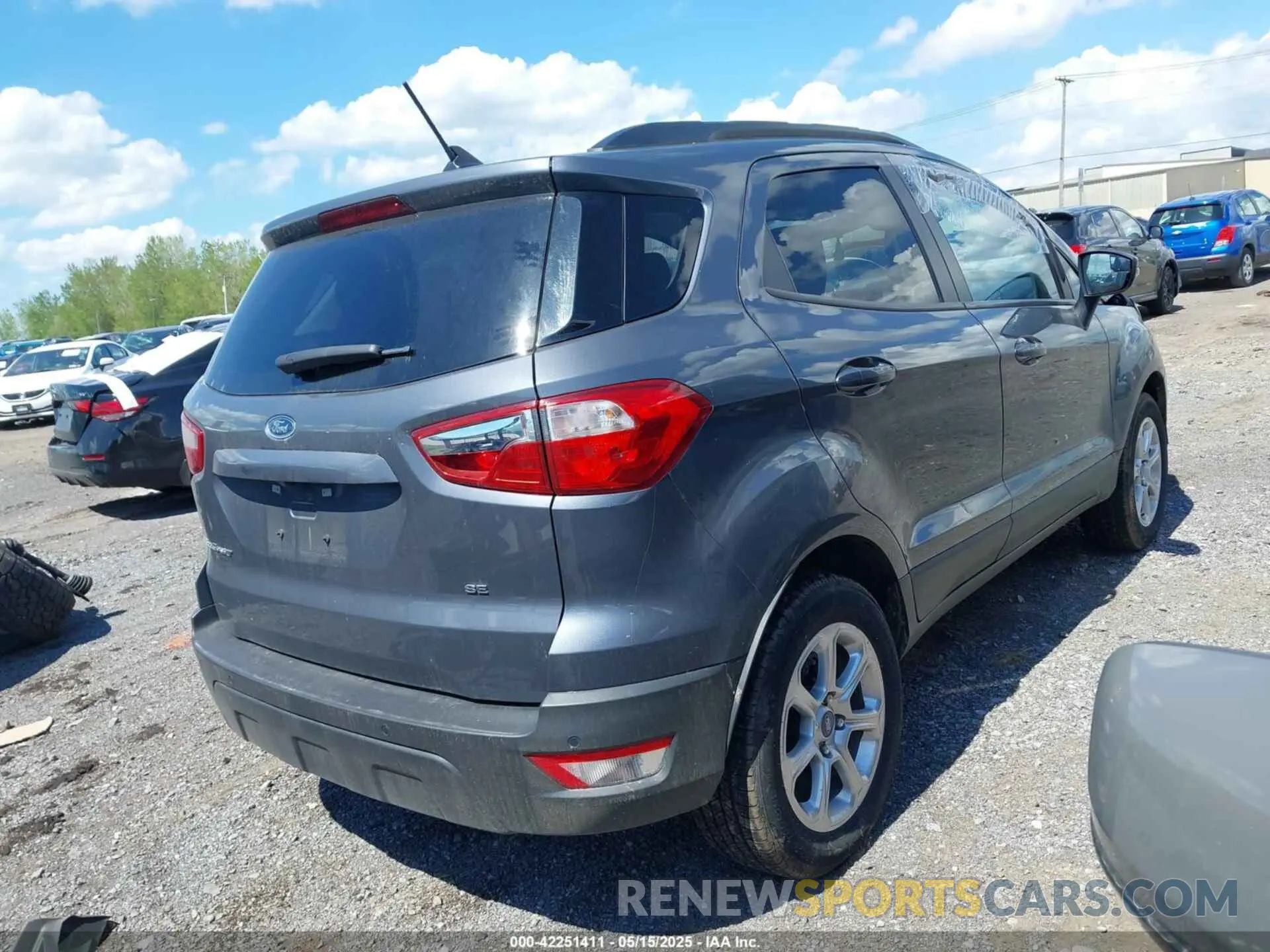 4 Photograph of a damaged car MAJ3S2GE3MC423248 FORD ECOSPORT 2021