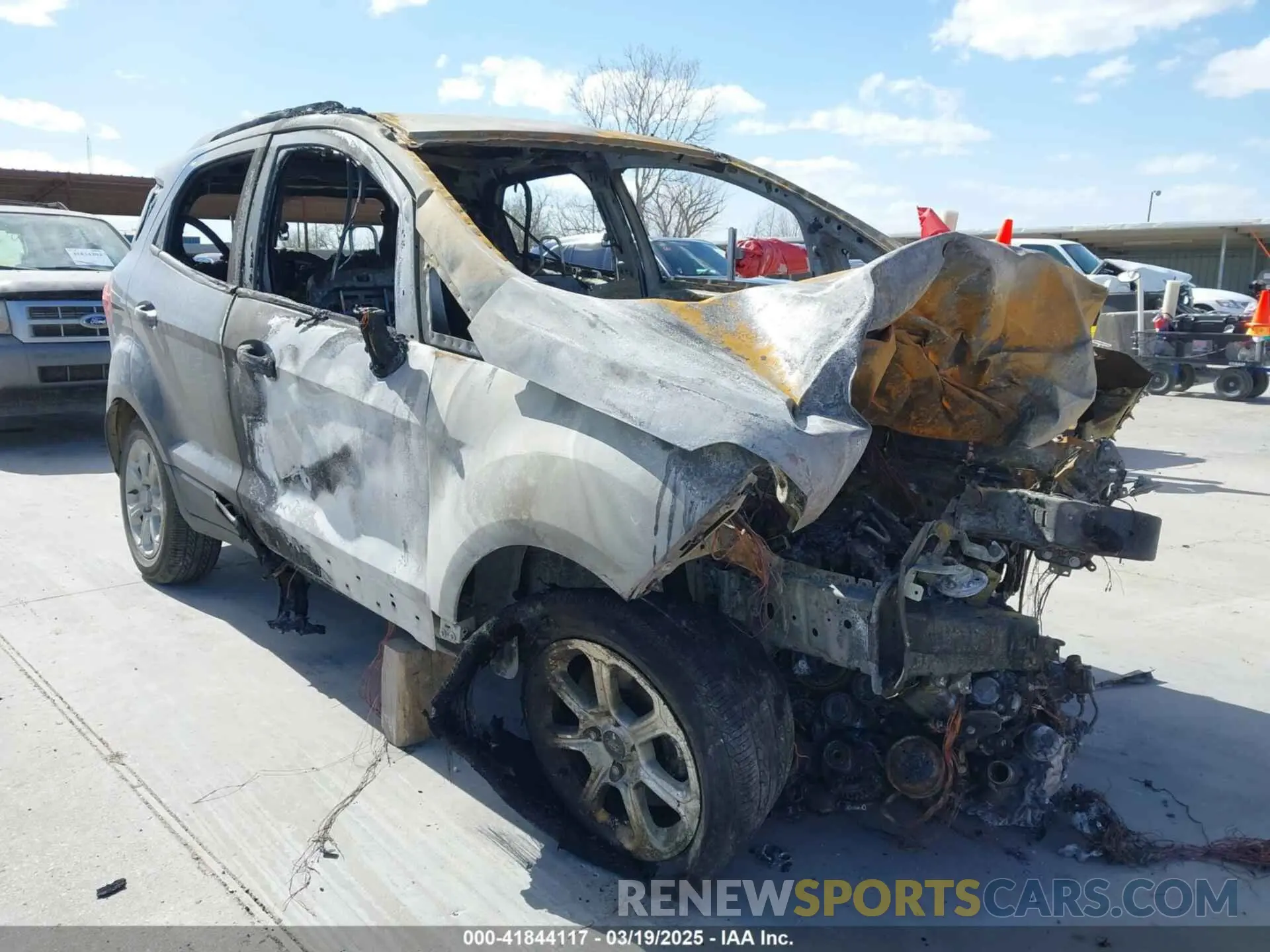 1 Photograph of a damaged car MAJ3S2GE3MC424061 FORD ECOSPORT 2021