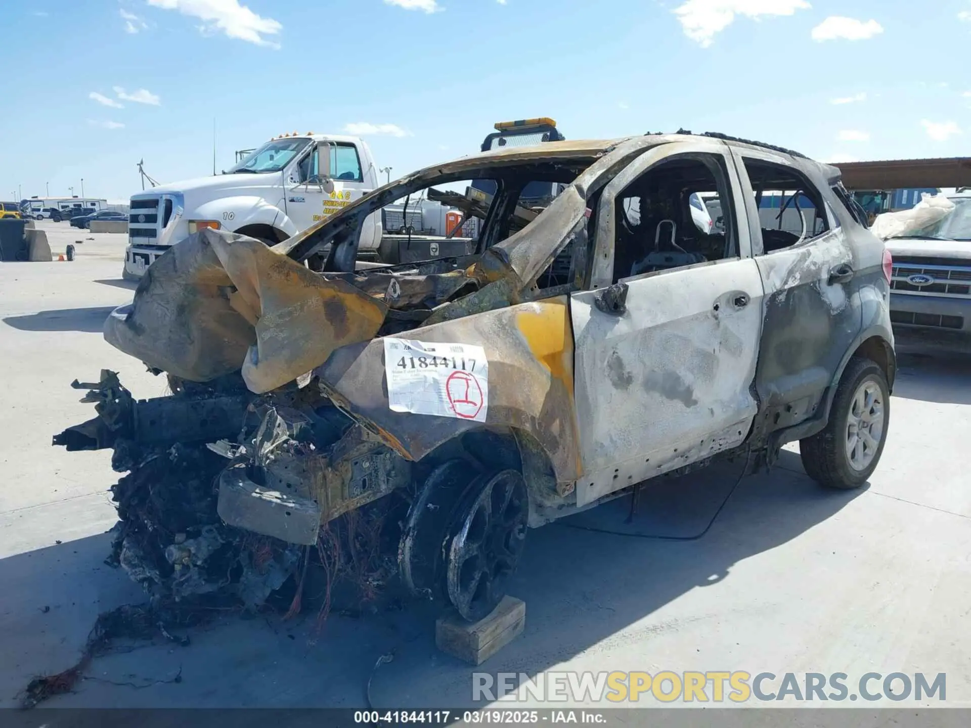 2 Photograph of a damaged car MAJ3S2GE3MC424061 FORD ECOSPORT 2021