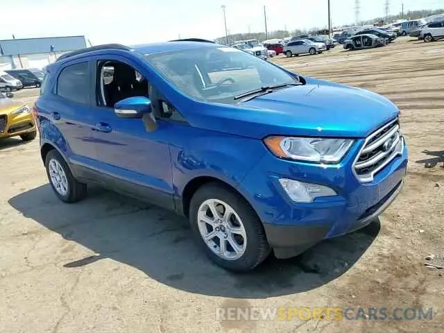 14 Photograph of a damaged car MAJ3S2GE3MC427588 FORD ECOSPORT 2021