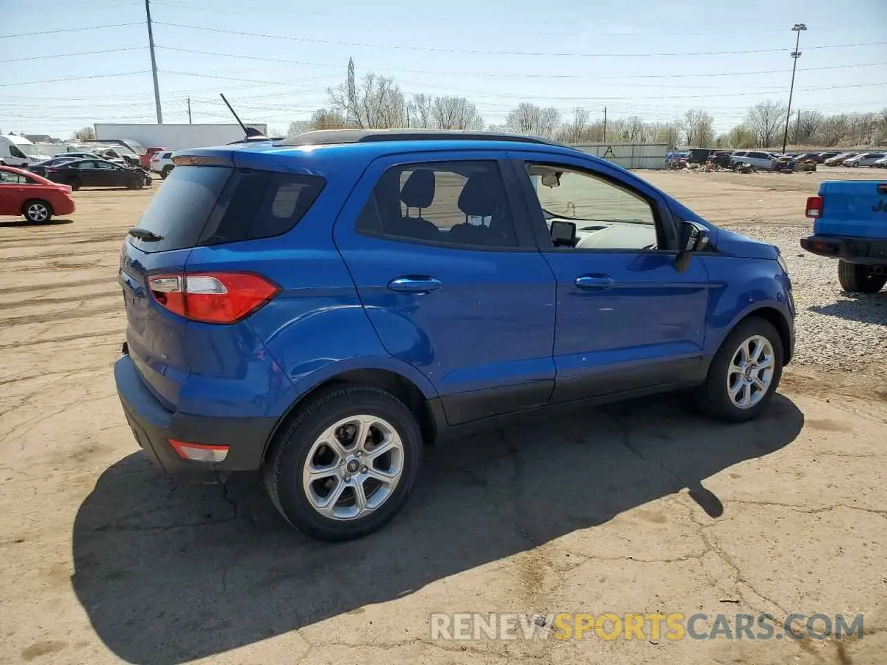 3 Photograph of a damaged car MAJ3S2GE3MC427588 FORD ECOSPORT 2021