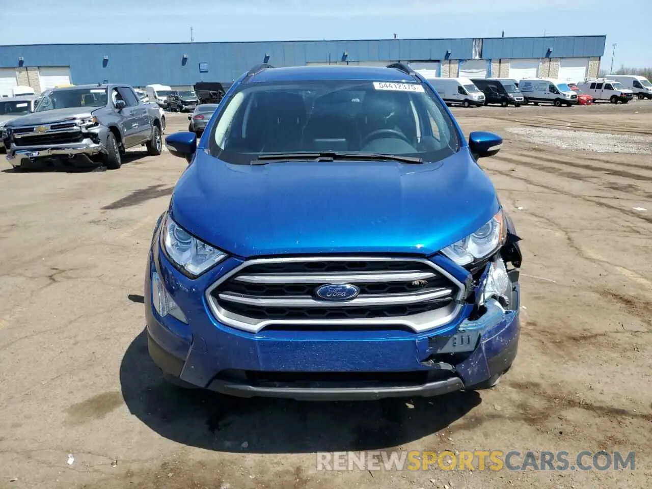 5 Photograph of a damaged car MAJ3S2GE3MC427588 FORD ECOSPORT 2021