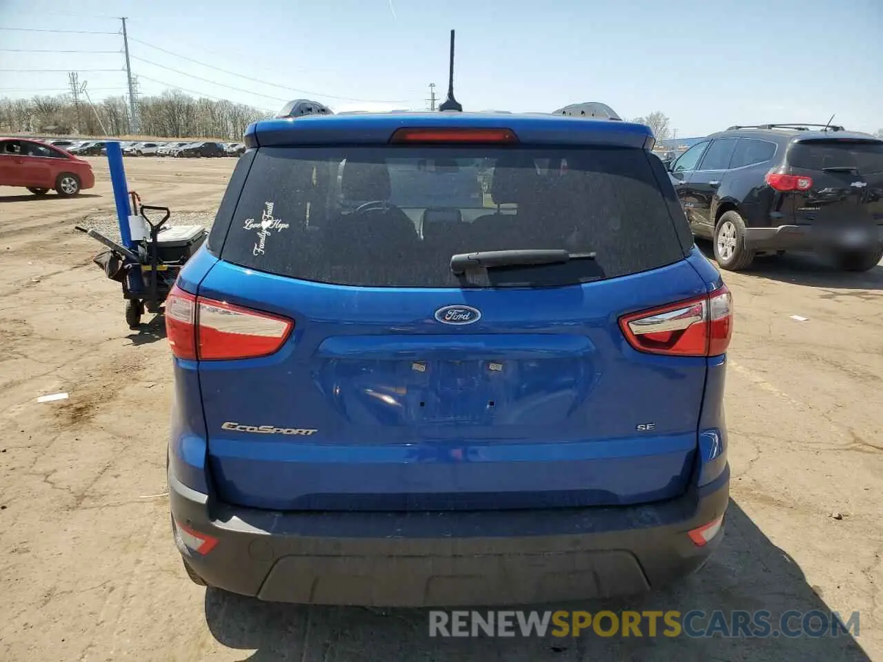 6 Photograph of a damaged car MAJ3S2GE3MC427588 FORD ECOSPORT 2021