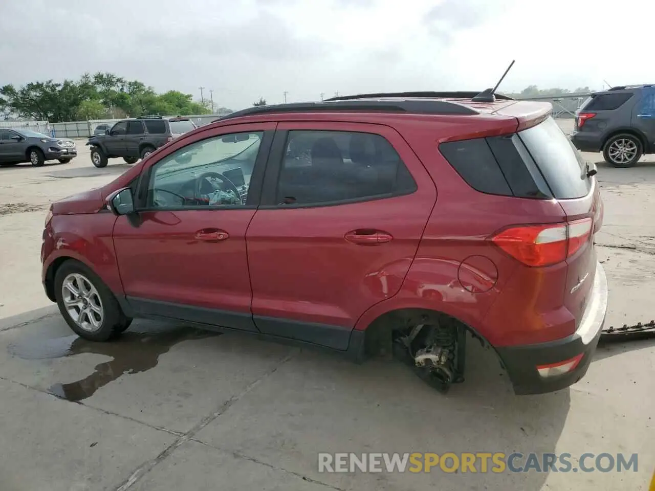 2 Photograph of a damaged car MAJ3S2GE3MC445315 FORD ECOSPORT 2021