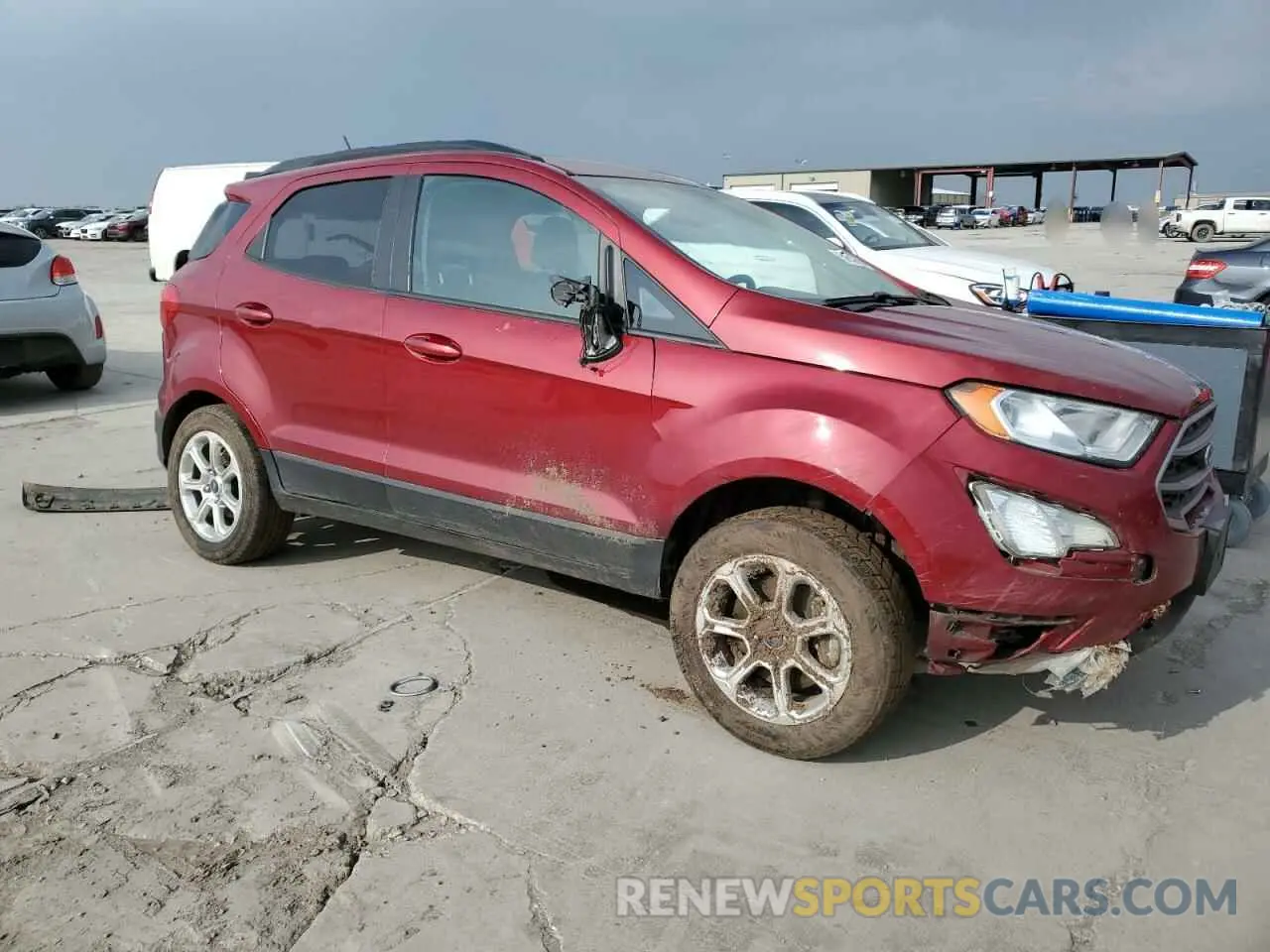 4 Photograph of a damaged car MAJ3S2GE3MC445315 FORD ECOSPORT 2021