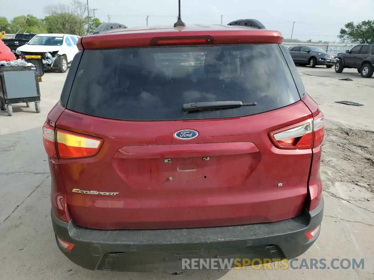 6 Photograph of a damaged car MAJ3S2GE3MC445315 FORD ECOSPORT 2021