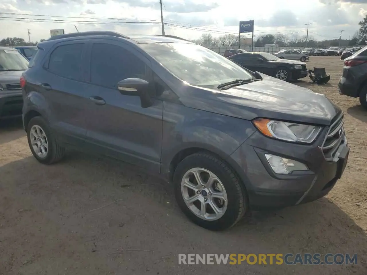4 Photograph of a damaged car MAJ3S2GE3MC449686 FORD ECOSPORT 2021
