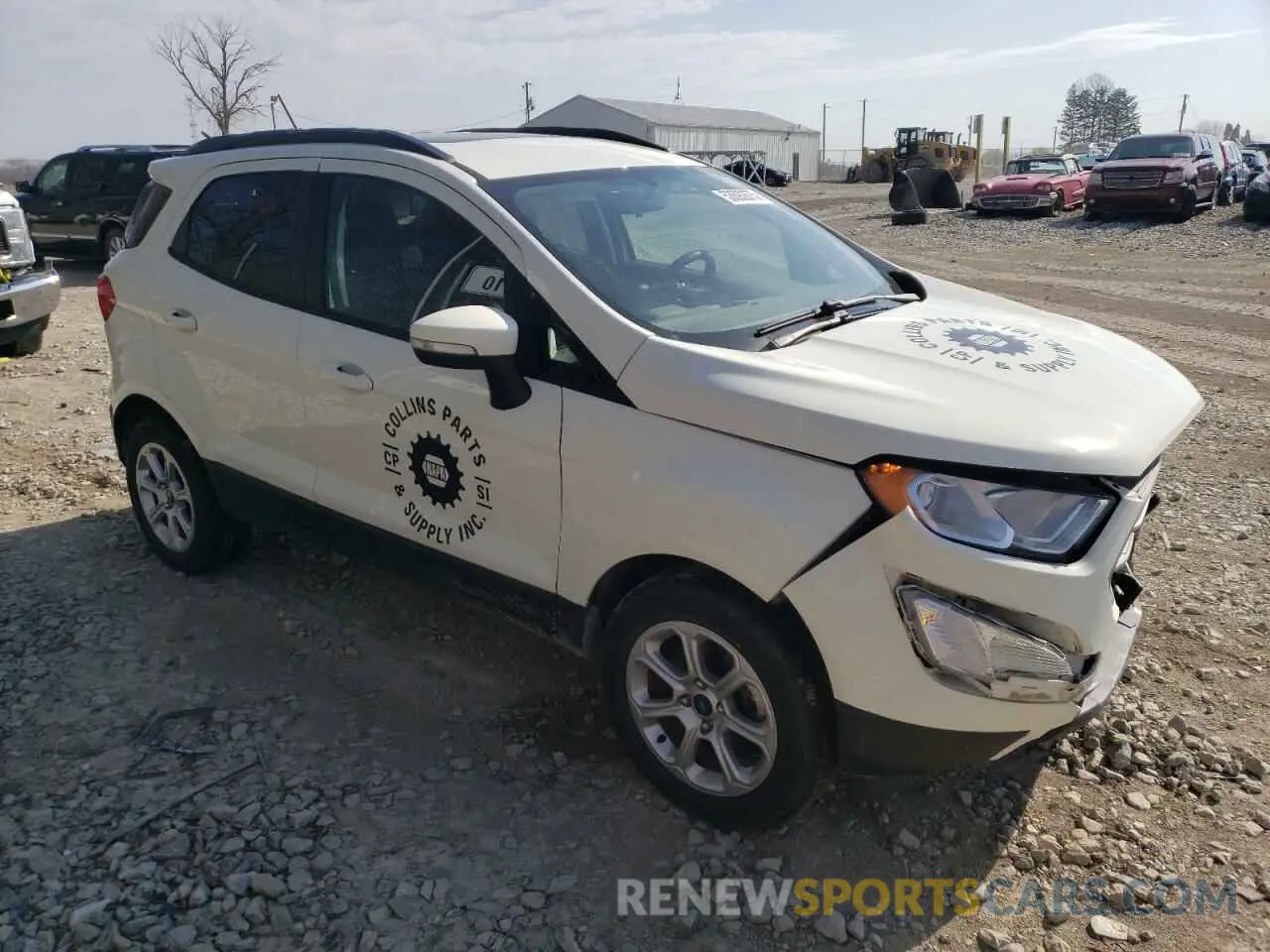 4 Photograph of a damaged car MAJ3S2GE3MC455603 FORD ECOSPORT 2021