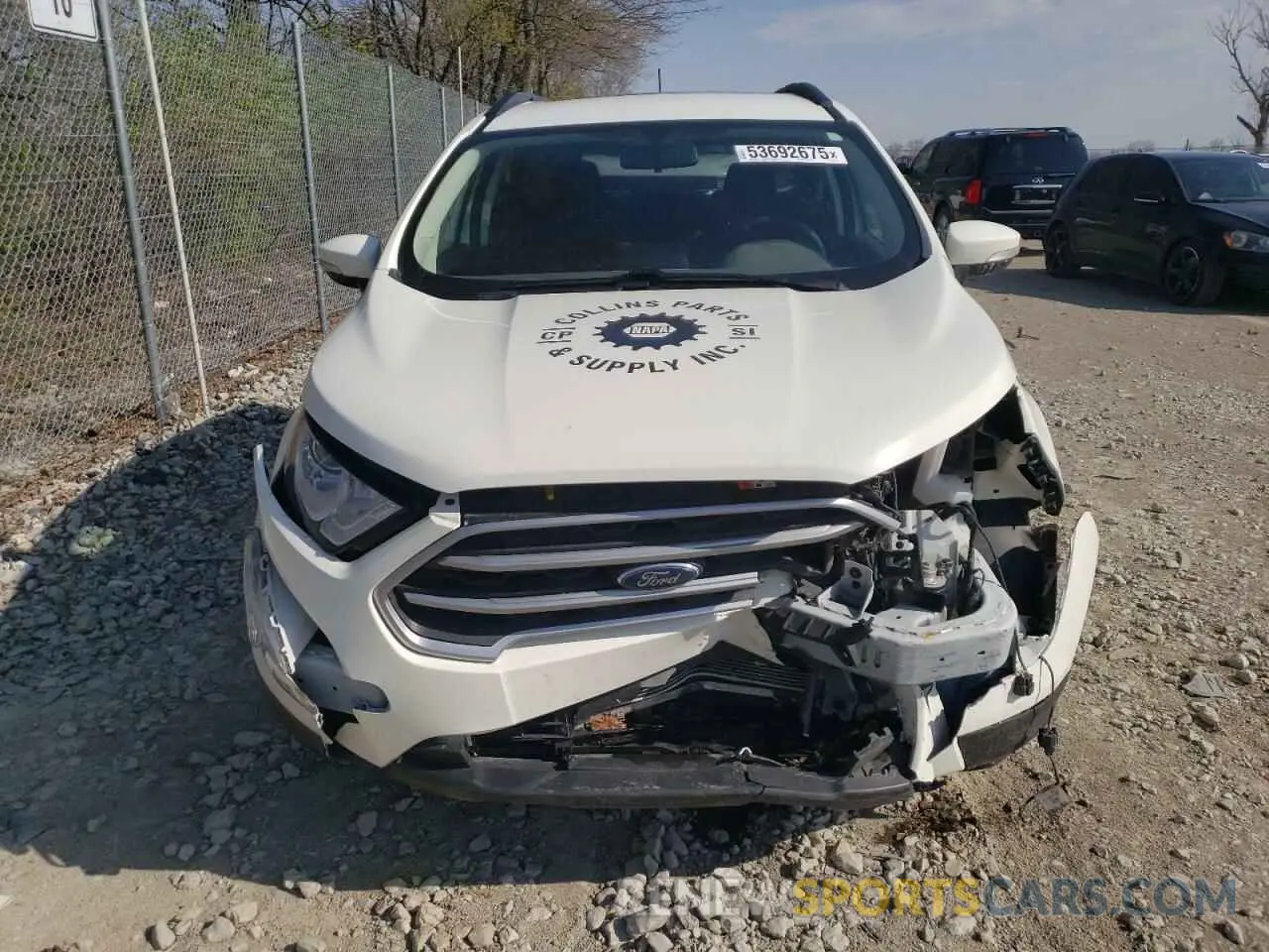 5 Photograph of a damaged car MAJ3S2GE3MC455603 FORD ECOSPORT 2021