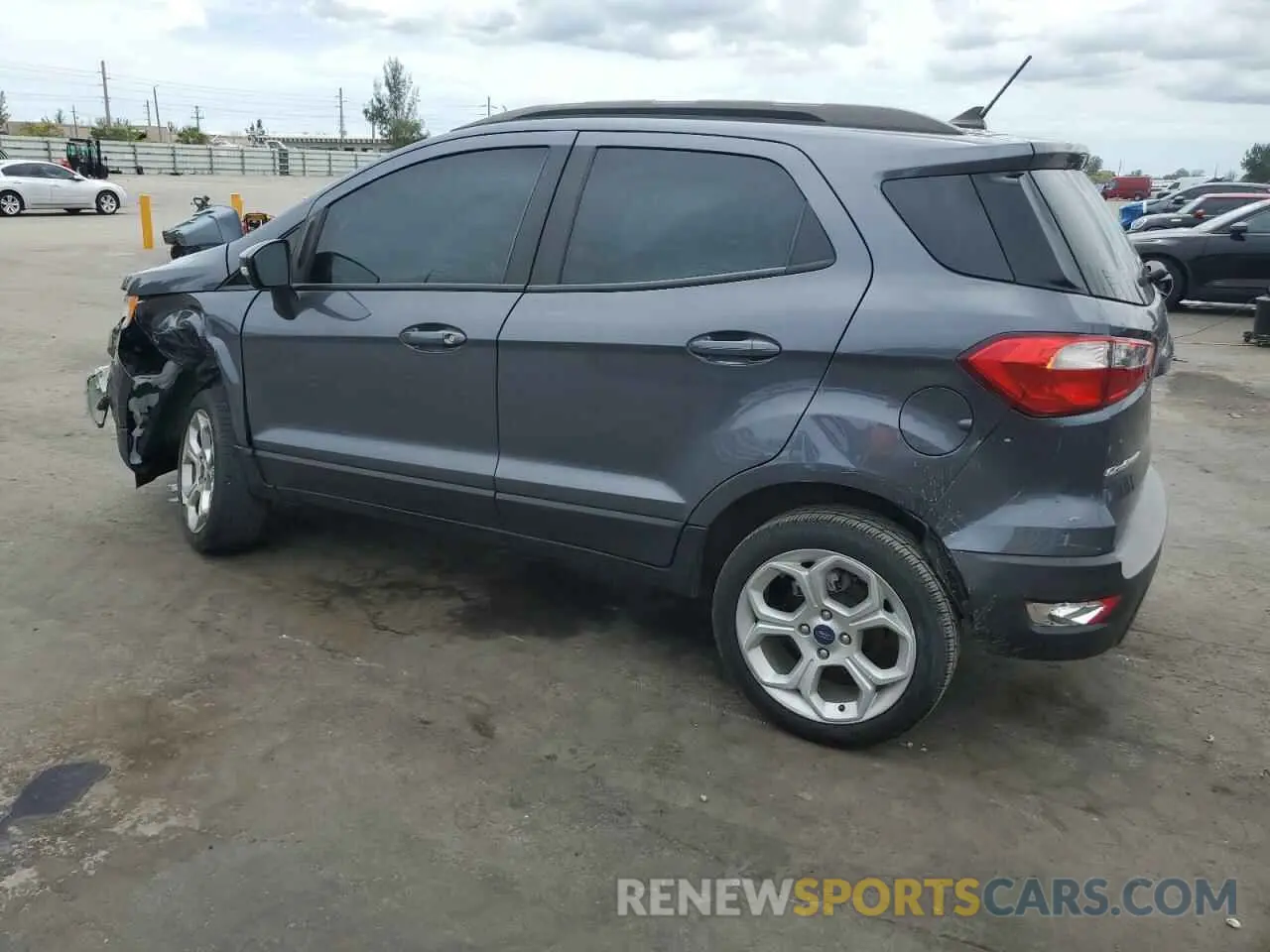 2 Photograph of a damaged car MAJ3S2GE4MC437224 FORD ECOSPORT 2021