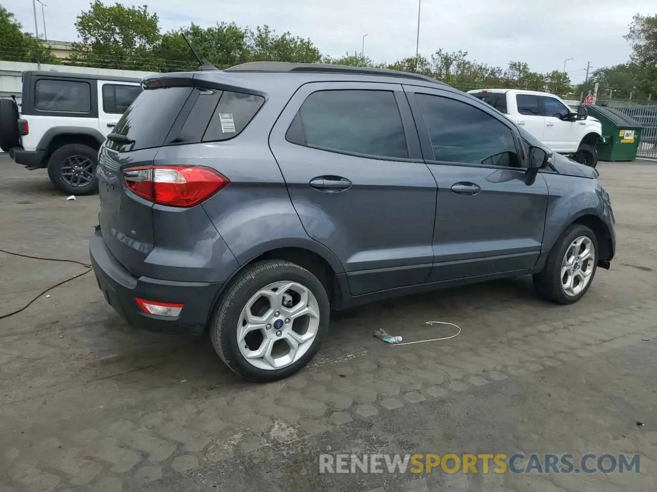 3 Photograph of a damaged car MAJ3S2GE4MC437224 FORD ECOSPORT 2021