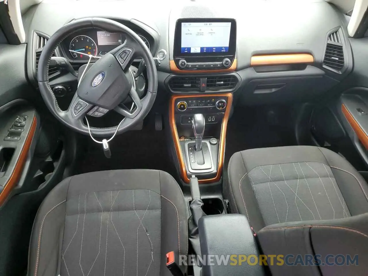 8 Photograph of a damaged car MAJ3S2GE4MC437224 FORD ECOSPORT 2021